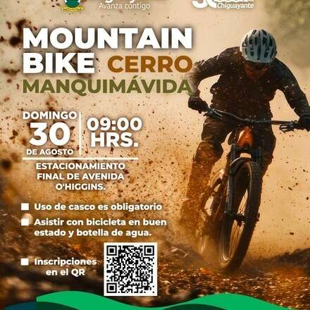 Competencia Mountain Bike por el Cerro Manquimavida