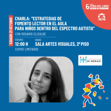 CHARLA: “ESTRATEGIAS DE FOMENTO LECTOR EN EL AULA PARA NIÑOS DENTRO DEL ESPECTRO AUTISTA “