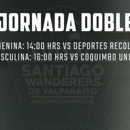 Jornada doble: Categoría Femenina- Categoría Masculina: Apertura 2025