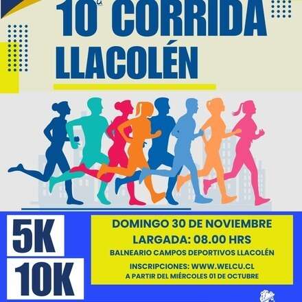 10° Corrida de Llacolén