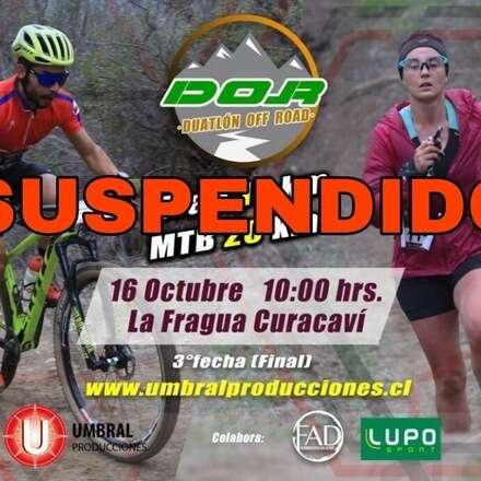 Duatlón Off Road 3° Fecha 2022