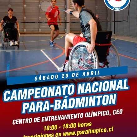 Campeonato Nacional de Para-Badminton 2019