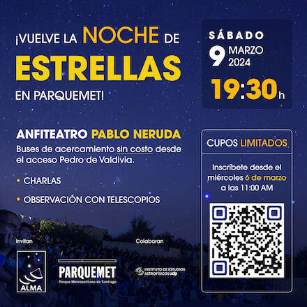 Noche de Estrellas en Parquemet