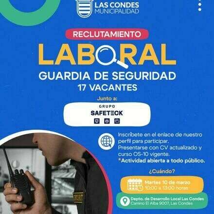 Reclutamiento Masivo Grupo Safeteck 