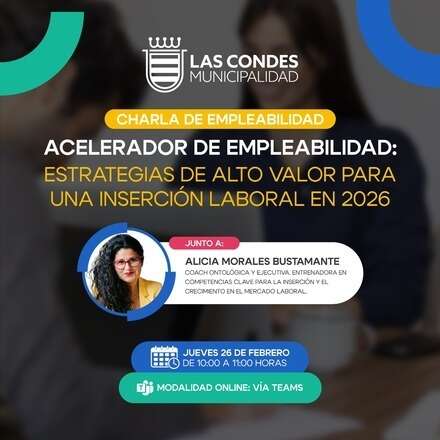 Charla de Empleabilidad: “Acelerador de Empleabilidad: Estrategias de Alto Valor para una Inserción Laboral en 2026”