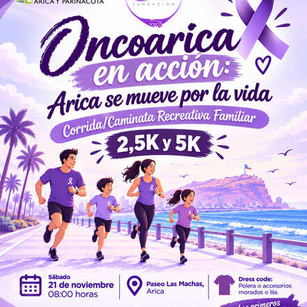 ONCOARICA EN ACCIÓN: "Arica se mueve por la vida"