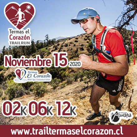 Termas El Corazón Trailrun - 2020 - Noviembre 15