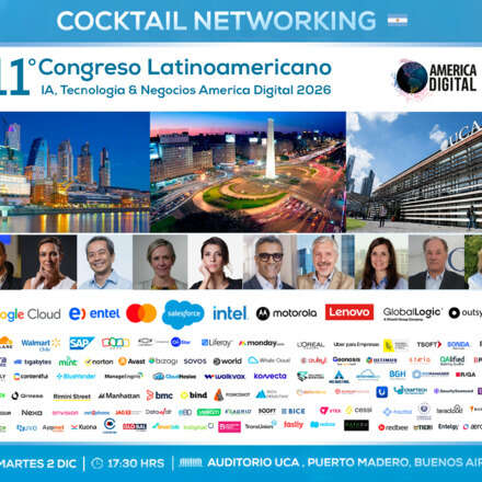 Cocktail Argentina America Digital 2 Dic UCA