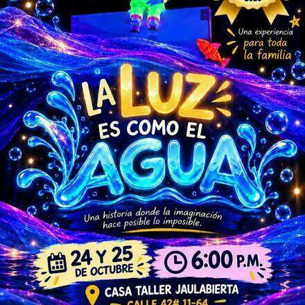 Obra de títeres "La luz es como el agua" 
