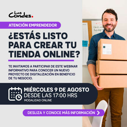 Webinar: ¿Estás listo para crear tu tienda online?