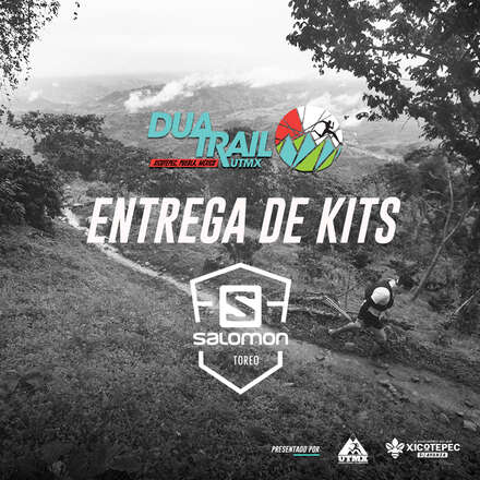 Entrega de kits para el DuaTrail Xicotepec 2022 en Salomon Toreo, CDMX.