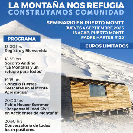 Seminario La Montaña nos Refugia - Puerto Montt
