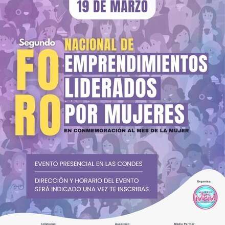 II FORO NACIONAL DE EMPRENDIMIENTOS LIDERADOS POR MUJERES 2025