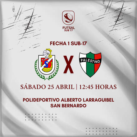 COMPRA VISITA SUB-17 - CDLS vs PALESTINO