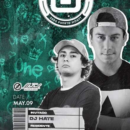 FACULTAD ONE / JUEVES 09-05 / DOS PISTAS DE BAILE / SECTOR DE BAILE INVITADO ESPECIAL DJ HATE + RESIDENTE DJ TOMAS IGNACIO / AZOTEA ELECTRONICA DEN BACH B2B MAY JARDANI / LISTA DCTO / HOMBRES + 21 / MUJERES + 18 / LISTA DCTO  