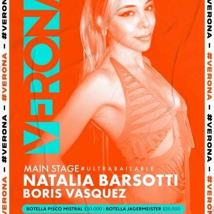 SABADO 20/01 - DOS PISTAS DE BAILE / SECTOR DE BAILE - NATALIA BARSOTTI & BORIS VASQUEZ / AZOTEA ELECTRONICA - SEBA ARRIAGADA + FRIENDS / LISTA DCTO EMBAJADORES / HOMBRES + 23 - MUJERES +21 