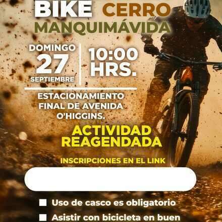Mountain Bike por el Cerro Manquimavida 2026