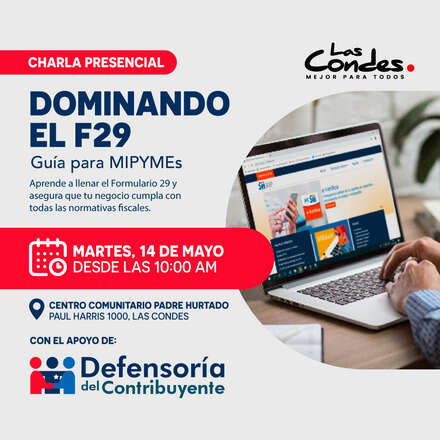Charla presencial: Dominando el F29