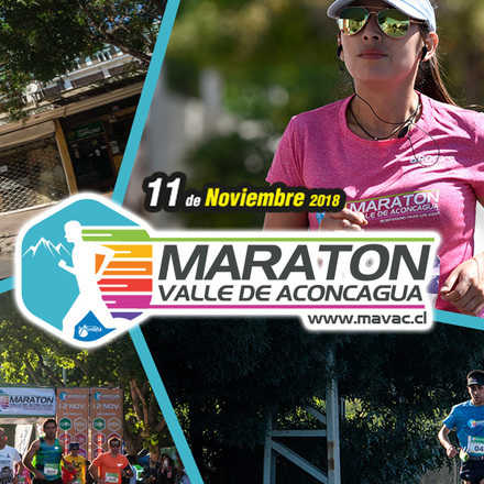 Maratón Valle de Aconcagua - 11 Noviembre 2018