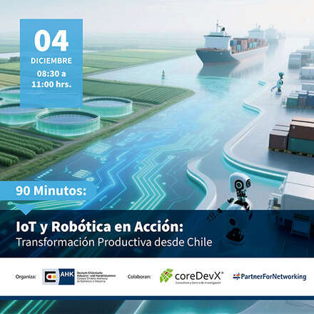 ¿Cómo la IoT y la robótica están transformando la productividad en Chile?