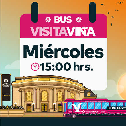  Bus Visita Viña Miercoles 09/09 15:00pm