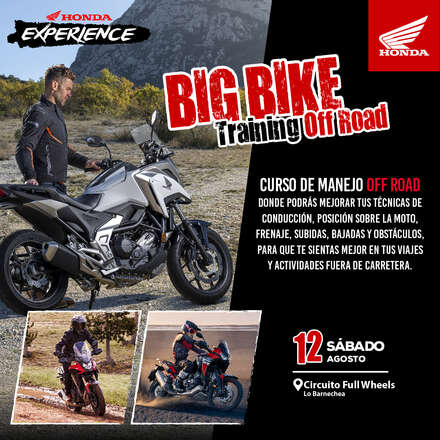 Big Bike Training OFF ROAD