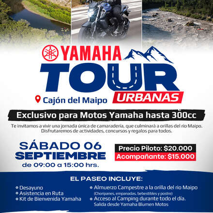 Tour Urbanas Cajón del Maipo