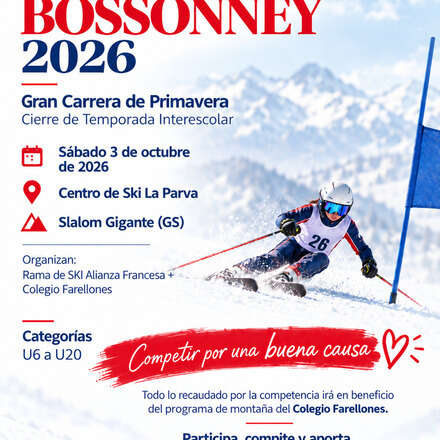 Copa Bossonney Colegio Farellones Club de Ski Alianza Francesa