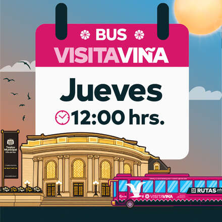  Bus Visita Viña Jueves 27/08 12:00pm