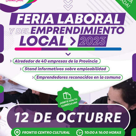 FERIA LABORAL Y DEL EMPRENDIMIENTO LOCAL 2023.