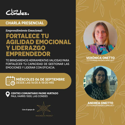 Charla presencial: Fortaleciendo la Agilidad Emocional y el Liderazgo Emprendedor