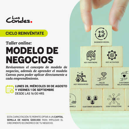 Taller online: Modelo de Negocios - agosto
