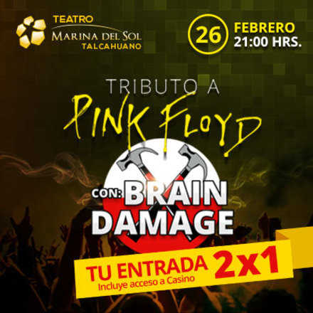 Tributo a Pink Floyd con Brain Damage