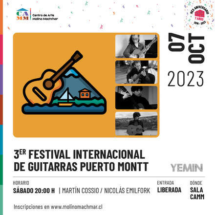 3er Festival Internacional de Guitarra Puerto Montt
