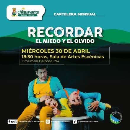 Recordar; El miedo y el olvido