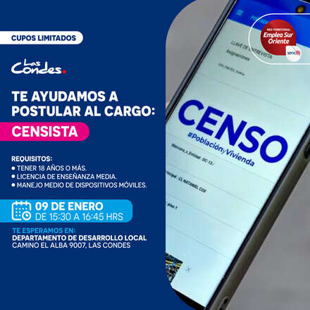 Postulación Oferta Laboral CENSO 2024