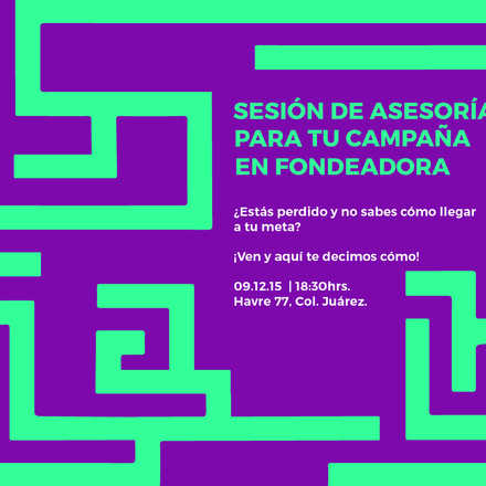 Asesoría para tu campaña