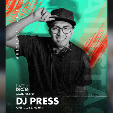 SÁBADO 16/12 / CLUB ONE NIGHTLIFE / DOS PISTAS DE BAILE / SECTOR DE BAILE DJ PRESS / AZOTEA ELECTRÓNICA DJ BLUME (EXTENDED SET) / LISTA DCTO EMBAJADORES / HOMBRES + 23 / MUJERES +21