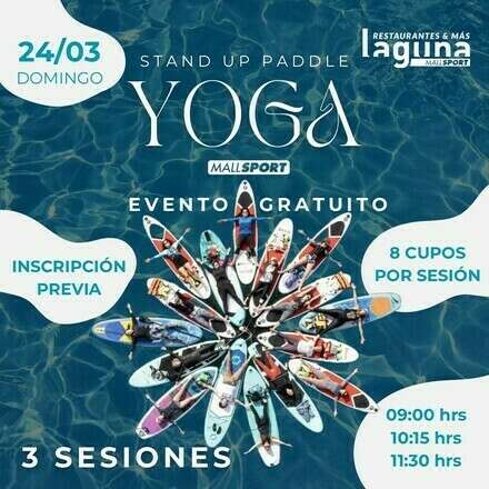 Stand up Paddle Yoga Laguna Mall Sport ANTIGUO
