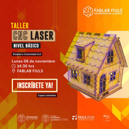Taller CNC Laser para Comunidad ULS - 06 Nov 23