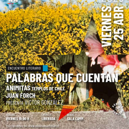 PALABRAS QUE CUENTAN_JUAN FORCH/ ANIMITAS, templos de Chile