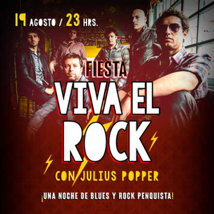 Fiesta Viva el Rock con Julius Popper