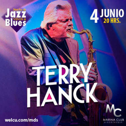 3° Noche de Jazz Vinos & Blues con Terry Hanck Blues Band
