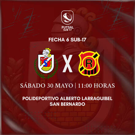FECHA 6 FUTSAL SUB-17 - CDLS vs RANGERS