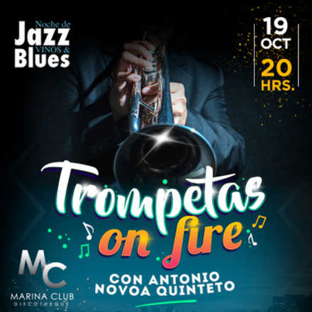 Noche de Jazz, Vinos & Blues con Trompetas on Fire