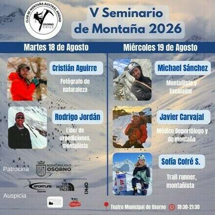 V Seminario de Montaña CMAA