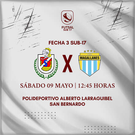 COMPRA VISITA FUTSAL SUB 17 - CDLS vs MAG