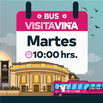  Bus Visita Viña Martes 25/08 10:00am