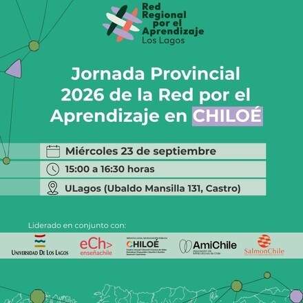 Jornada Provincial Red por el Aprendizaje Los Lagos