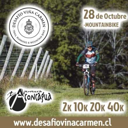 Desafío Viña Carmen - Mountainbike 28 de Octubre 2018